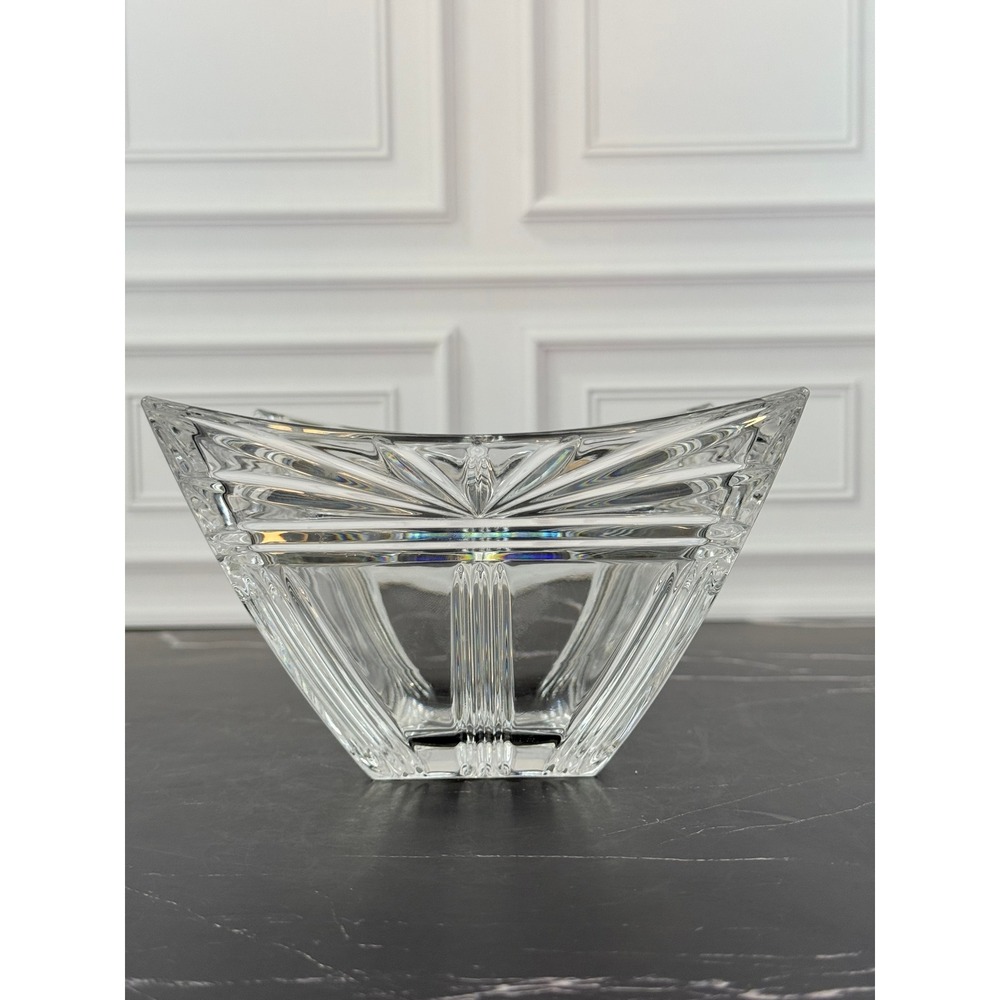 VTG Waterford Marquis Crystal Odyssey Square 5 3/4" Bowl MINT!